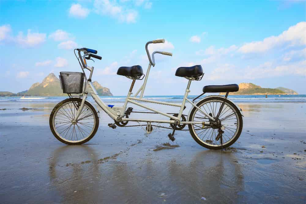 tandem bicycle