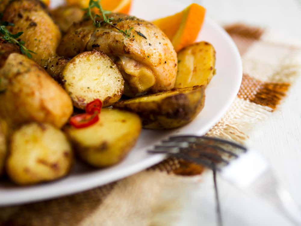 Air Fryer Roasted Potatoes