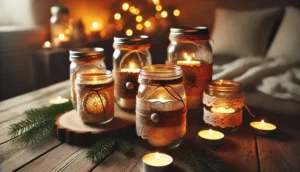 Read more about the article DIY Upcycled Candle Holders Made from Mason Jars