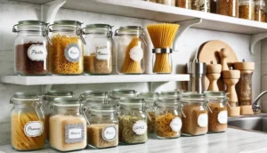 Read more about the article How to Upcycle Glass Jars into DIY Kitchen Storage Containers