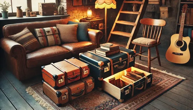 Read more about the article How to Turn Old Suitcases into Unique Furniture Pieces