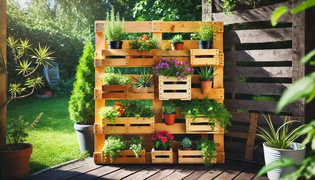 Read more about the article Step-by-Step Guide to Upcycling a Wooden Pallet into a Vertical Garden