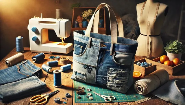 Read more about the article How to Turn Old Jeans Into a DIY Tote Bag or Purse