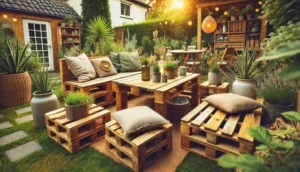 Read more about the article How to Make Garden Furniture Using Upcycled Wooden Pallets