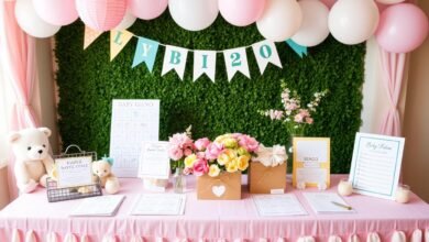 DIY advice baby shower game